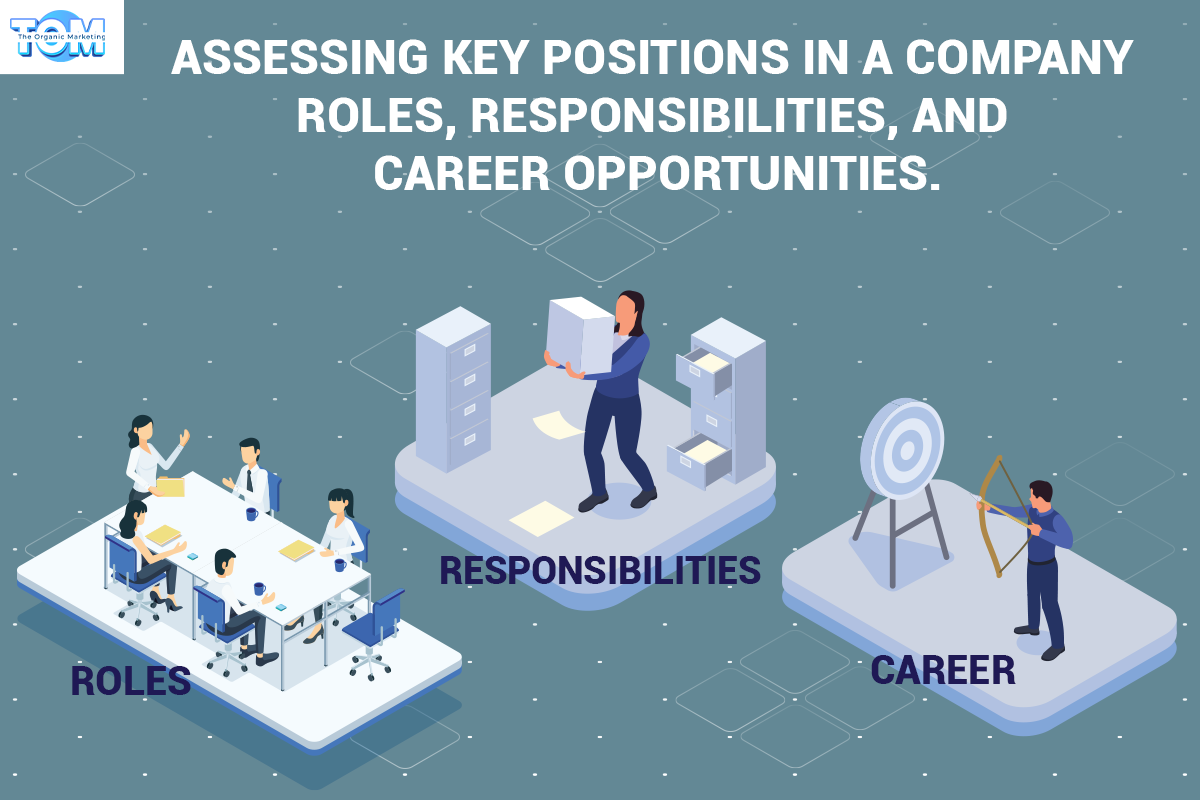 Identifying the key roles, responsibilities, and career opportunities in a company