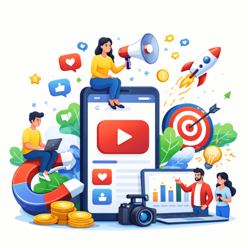 YouTube ads and promotion agency in India helping creators get real views and engagement.