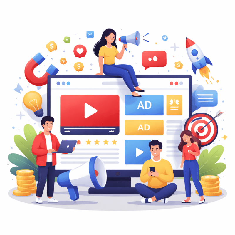 Professional YouTube Ads and Marketing services helping channels grow in the USA