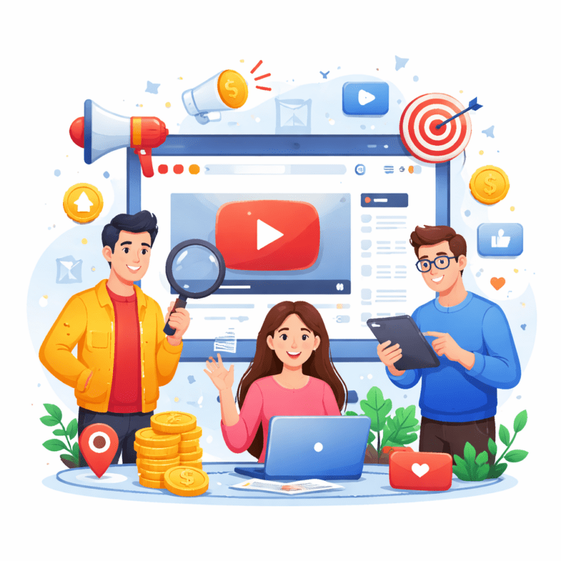 YouTube promotion services in Germany using Google Ads to get real video views