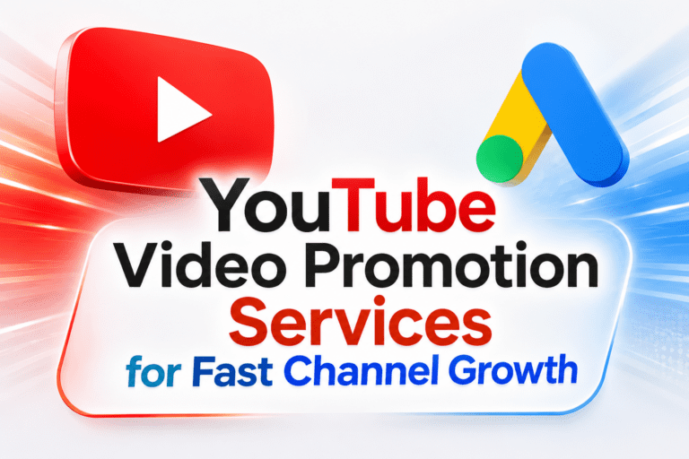 YouTube video promotion using Google Ads for real views and faster channel growth