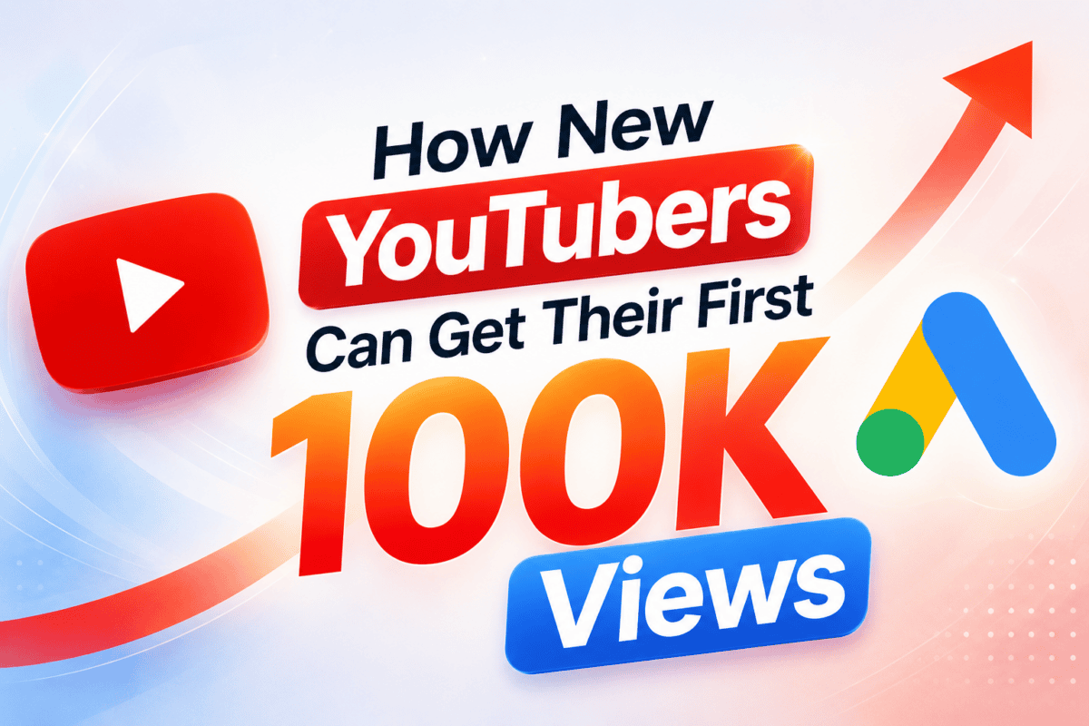 How New YouTubers Can Get Their First 100K Views